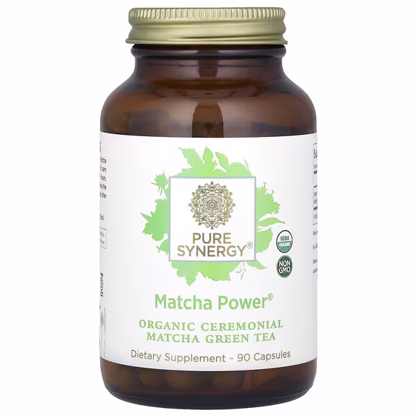 Pure Synergy, Matcha Power, 90 Capsules (500 mg per Capsule)