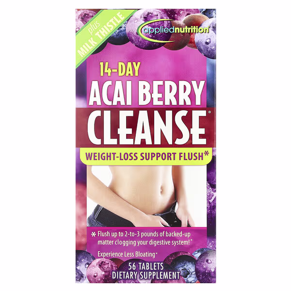 Applied Nutrition, 14-Day Acai Berry Cleanse®, 56 Tablets