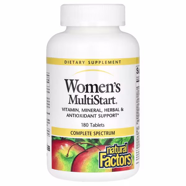 Natural Factors, Women's MultiStart®, 180 Tablets