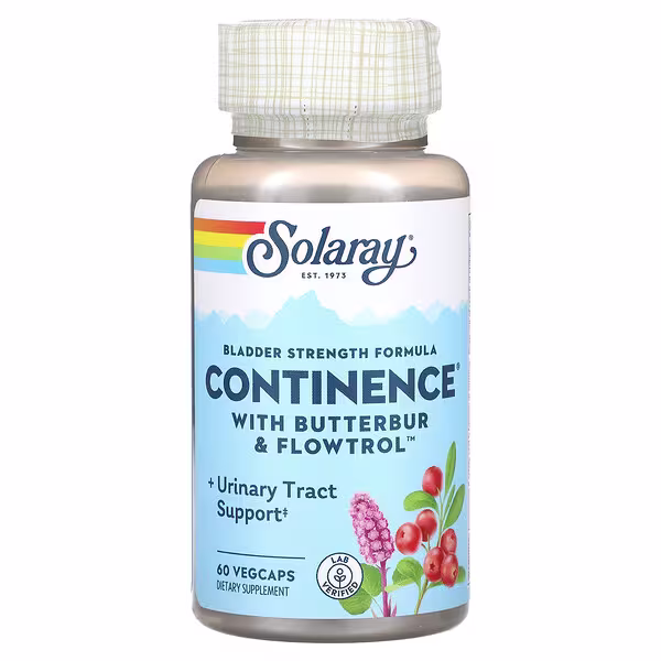 Solaray, Continence, 60 VegCaps