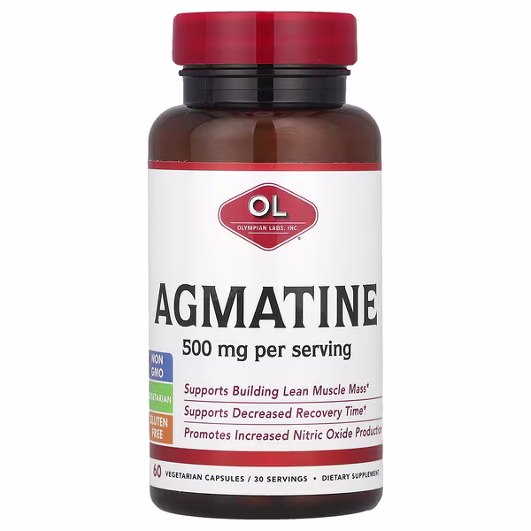 Olympian Labs, Agmatine, 60 Vegetarian Capsules (250 mg per Capsule)