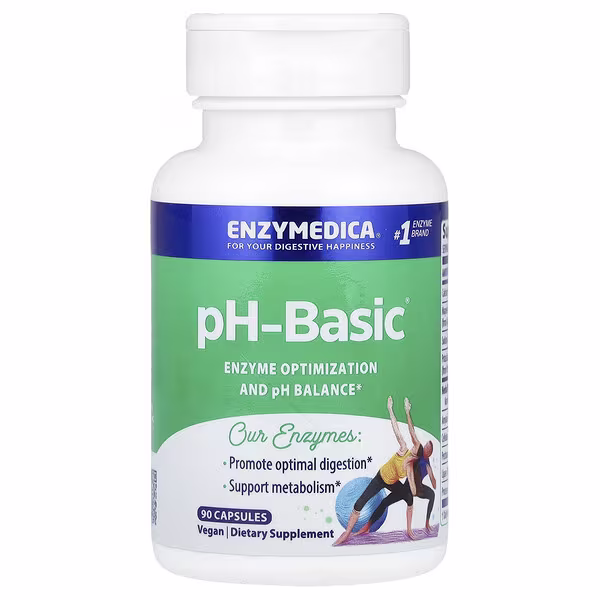 Enzymedica, pH-Basic, 90 Capsules