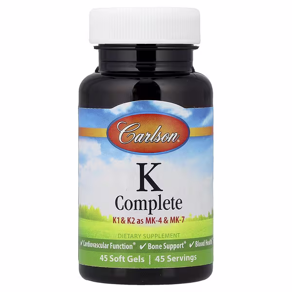 Carlson, K Complete, 45 Softgels