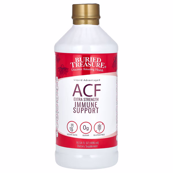 Buried Treasure, Liquid Advantage, ACF Immune Support, 16.54 fl oz (496 ml)