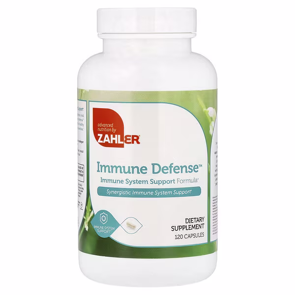 Zahler, Immune Defense™, Immune System Support Formula, 120 Capsules