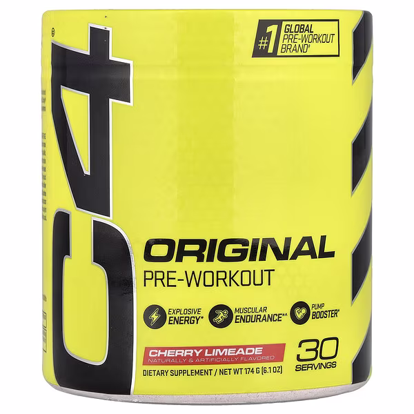 C4 / Cellucor, C4® Original, Pre-Workout, Cherry Limeade, 6.1 oz (174 g)
