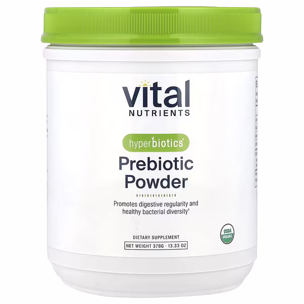 Vital Nutrients, Hyperbiotics®, Prebiotic Powder, 13.33 oz (378 g)