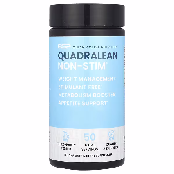 RSP Nutrition, QuadraLean Non-Stim®, 150 Capsules
