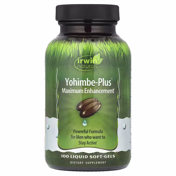 Irwin Naturals, Yohimbe-Plus®, Maximum Enhancement, 100 Liquid Soft-Gels