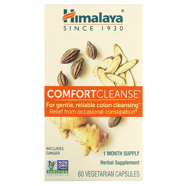Himalaya, Comfort Cleanse, 60 Vegetarian Capsules