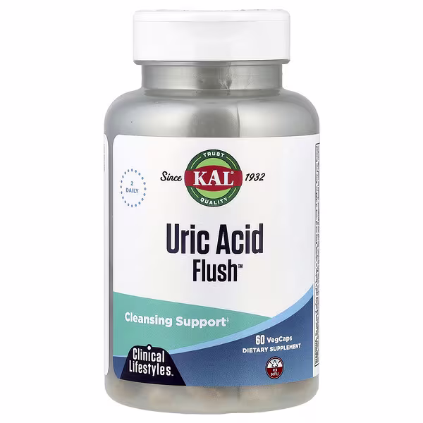 KAL, Uric Acid Flush™, 60 VegCaps
