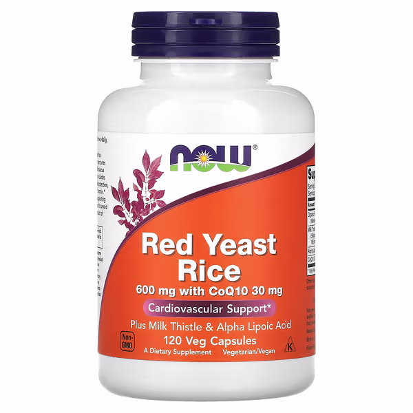 NOW Foods, Red Yeast Rice, 120 Veg Capsules