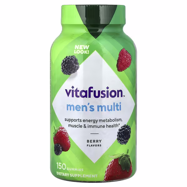 VitaFusion, Men's Multi Gummies, Berry, 150 Gummies