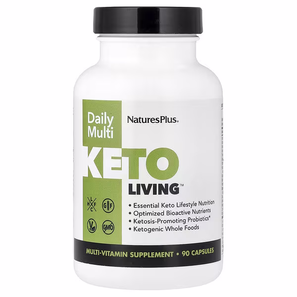 NaturesPlus, Keto Living™, Daily Multi, 90 Capsules