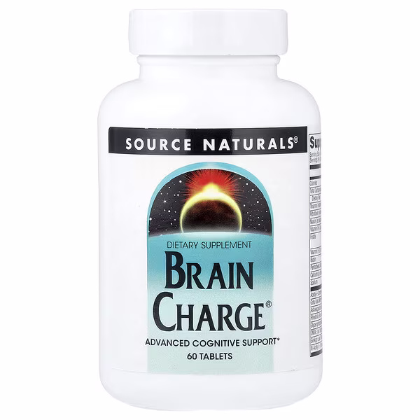 Source Naturals, Brain Charge®, 60 Tablets