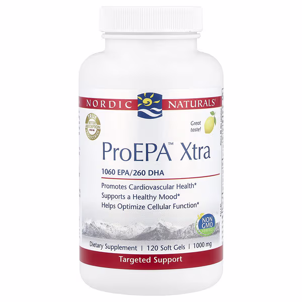 Nordic Naturals, ProEPA™ Xtra, Lemon, 120 Soft Gels