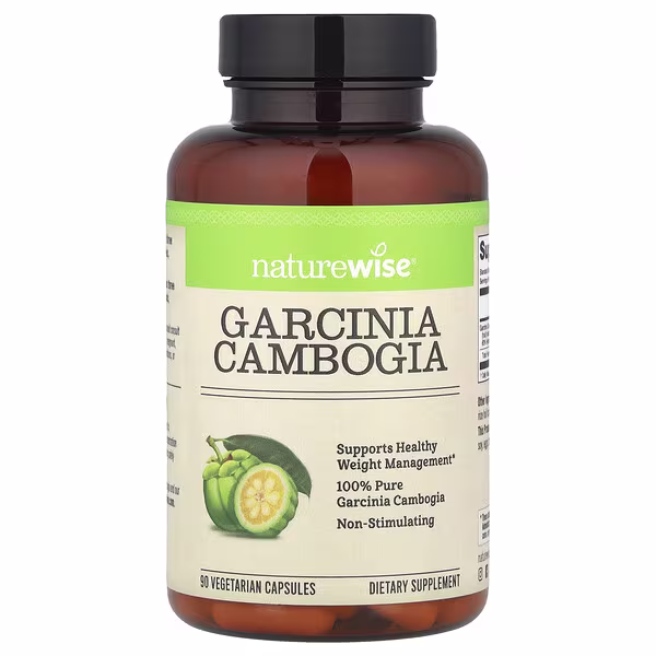 NatureWise, Garcinia Cambogia, 90 Vegetarian Capsules