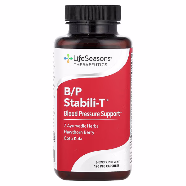 LifeSeasons, B/P Stabili-T®, Blood Pressure Support, 120 Veg Capsules