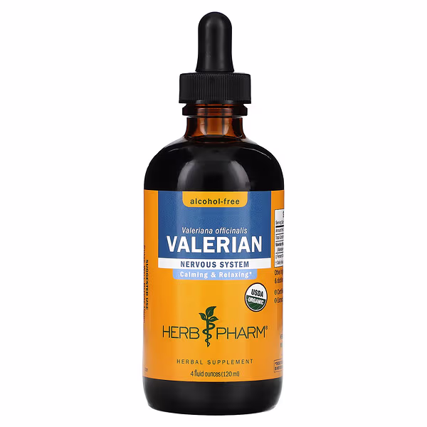 Herb Pharm, Valerian, Alcohol-Free, 4 fl oz (120 ml)