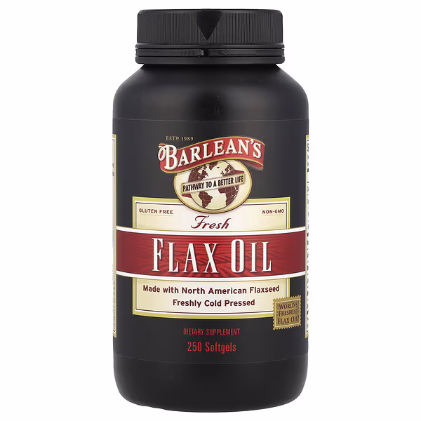 Barlean's, Fresh Flax Oil, 250 Softgels