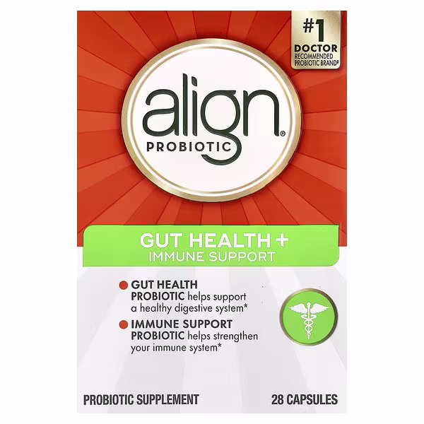 Align Probiotics, Gut Health + Immune Support, 28 Capsules