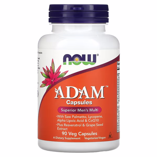 NOW Foods, ADAM, Superior Men's Multi, 90 Veg Capsules