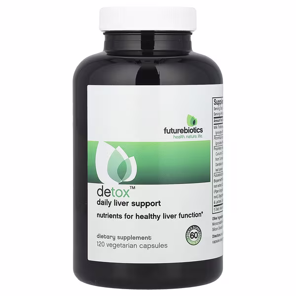 Futurebiotics, Detox™, Daily Liver Support, 120 Vegetarian Capsules