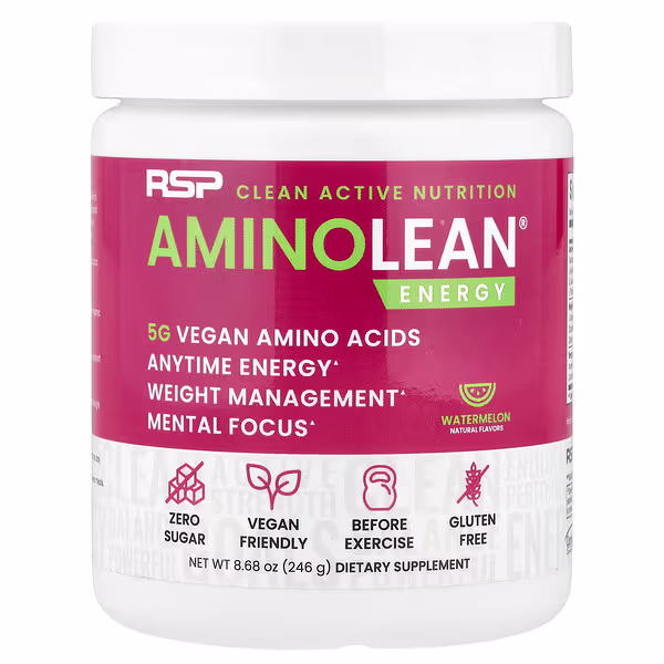 RSP Nutrition, AminoLean® Energy, Watermelon, 8.68 oz (246 g)
