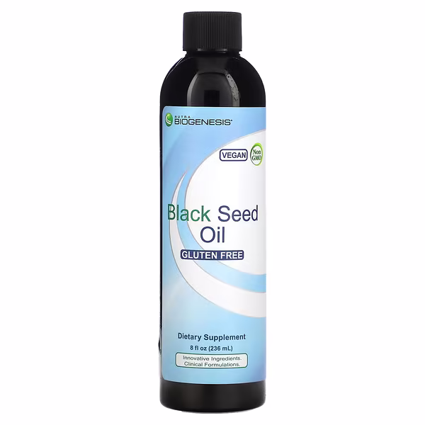Nutra BioGenesis, Black Seed Oil, 4.6 g, 8 fl oz (236 ml)