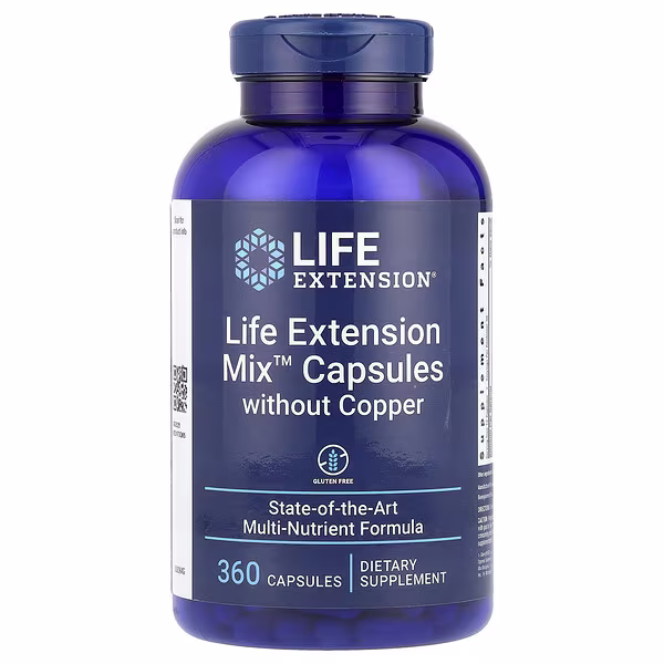 Life Extension, Mix™ Capsules Without Copper, 360 Capsules