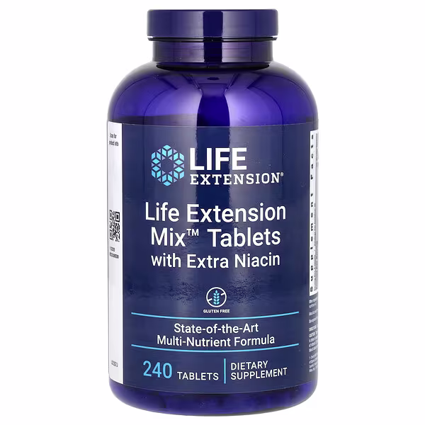 Life Extension, Life Extension Mix Tablets with Extra Niacin, 240 Tablets