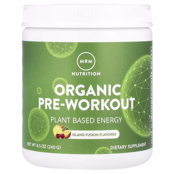 MRM Nutrition, Organic Pre-Workout, Island Fusion, 8.5 oz (240 g)