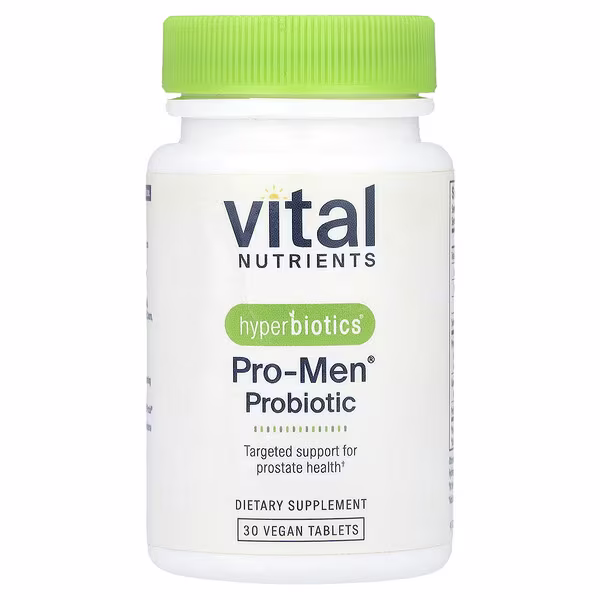 Vital Nutrients, Hyperbiotics®, Pro-Men® Probiotic, 30 Vegan Tablets