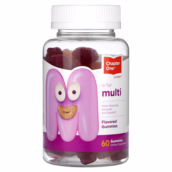 Chapter One, M Is For Multi, Flavored, 60 Gummies