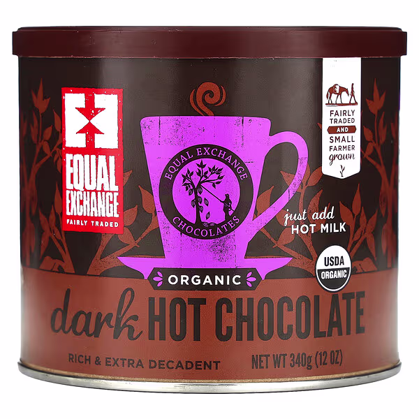 Equal Exchange, Organic Dark Hot Chocolate, 12 oz (340 g)