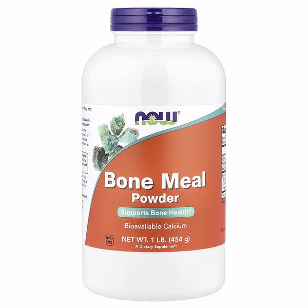 NOW Foods, Bone Meal Powder, 1 lb (454 g)
