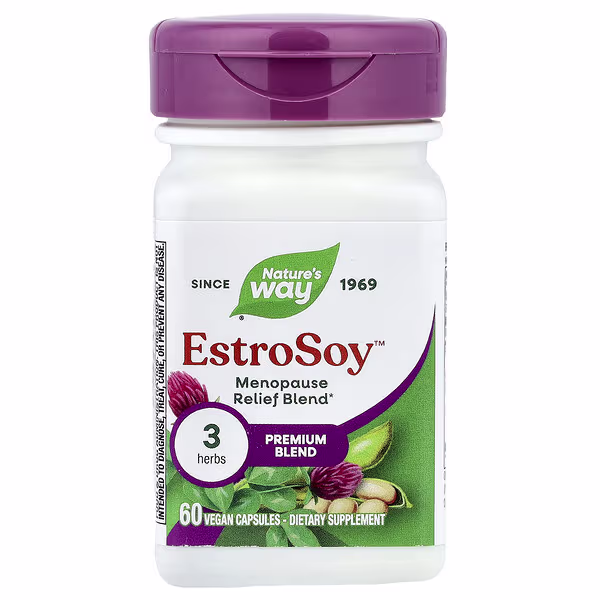 Nature's Way, EstroSoy™, Premium Blend, 60 Vegan Capsules