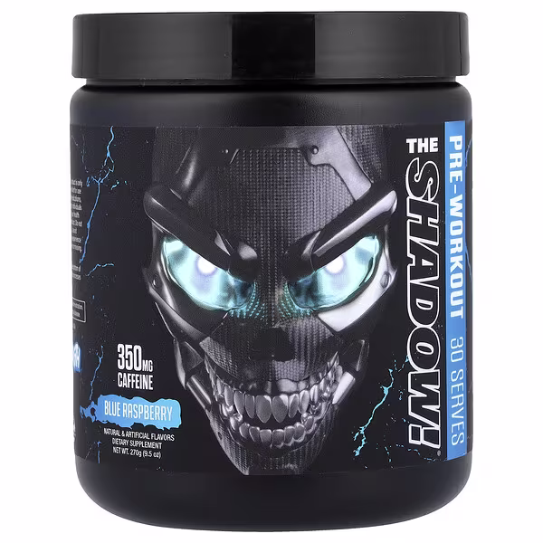 JNX Sports, The Shadow!®, Pre-Workout, Blue Raspberry, 9.5 oz (270 g)