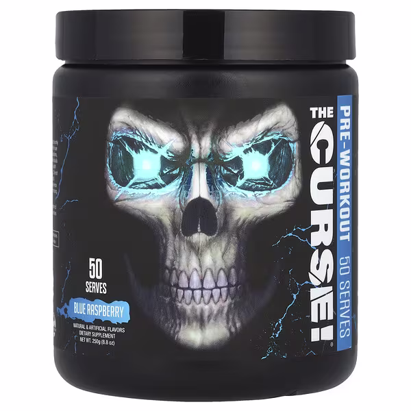 JNX Sports, The Curse!®, Pre-Workout, Blue Raspberry, 8.8 oz (250 g)