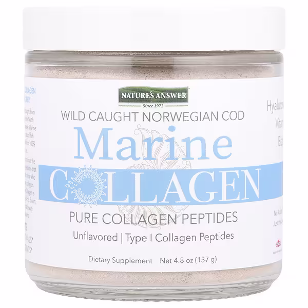 Nature's Answer, Marine Collagen, Unflavored, 4.8 oz (137 g)