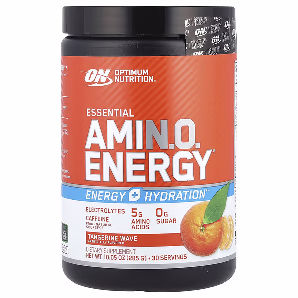 Optimum Nutrition, Essential Amin.O. Energy®, Tangerine Wave, 10.05 oz (285 g)