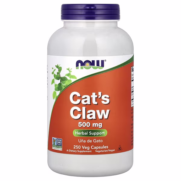 NOW Foods, Cat's Claw, 500 mg, 250 Veg Capsules