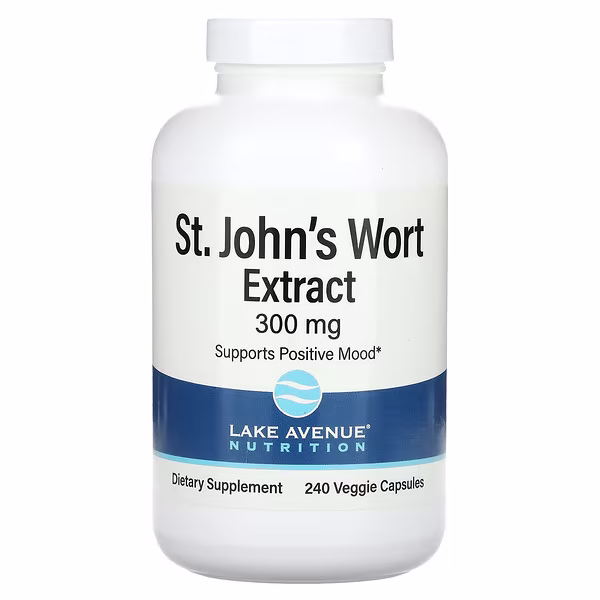 Lake Avenue Nutrition, St. John's Wort Extract, 300 mg, 240 Veggie Capsules