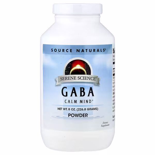 Source Naturals, Serene Science®, GABA Powder, 8 oz (226.8 g)