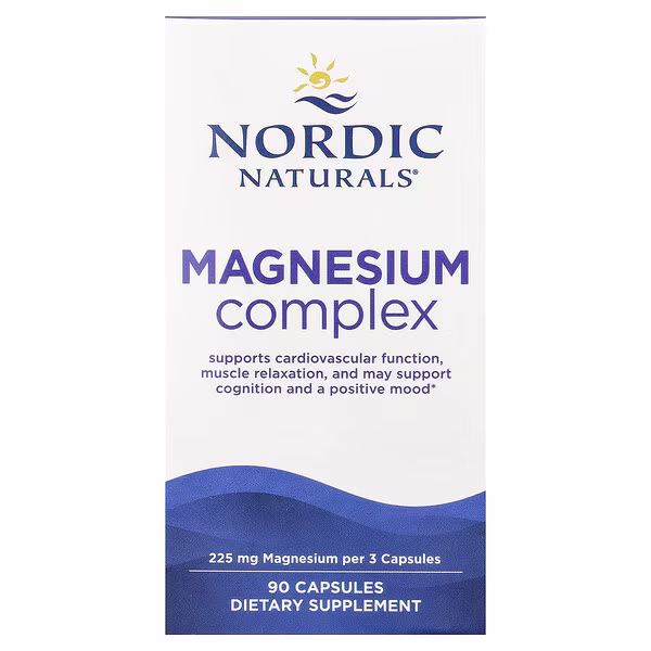 Nordic Naturals, Magnesium Complex, 90 Capsules