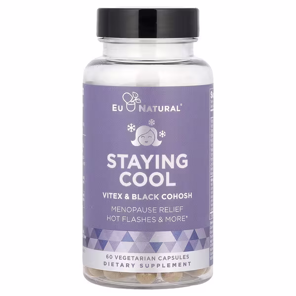 Eu Natural, Staying Cool, Vitex & Black Cohosh, 60 Vegetarian Capsules