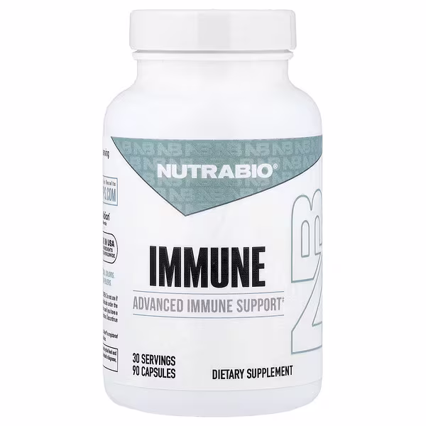 NutraBio, Immune, 90 Capsules