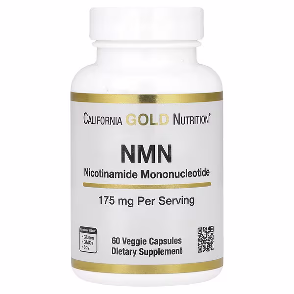 California Gold Nutrition, NMN Supplement, 175 mg, 60 Capsules