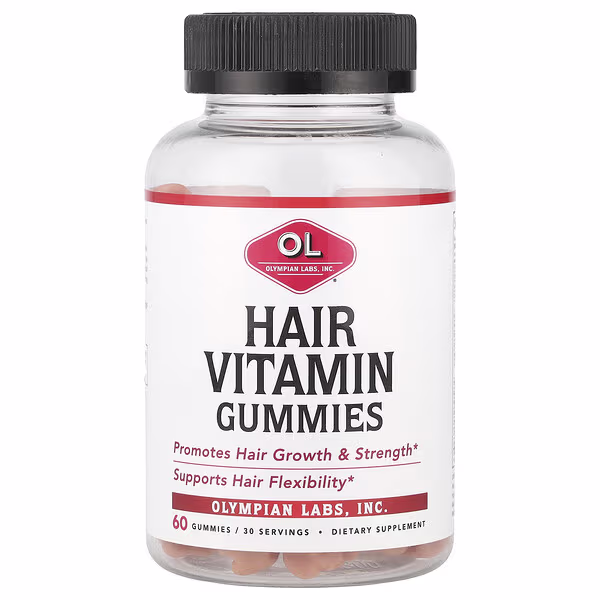 Olympian Labs, Hair Vitamin Gummies, 60 Gummies