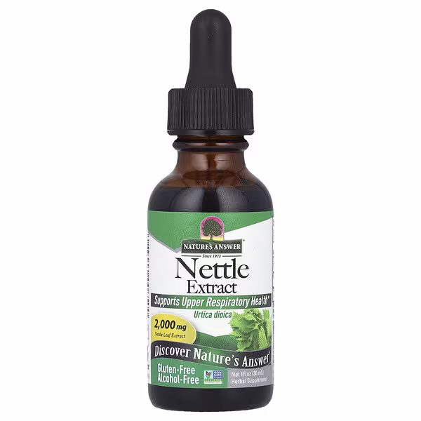 Nature's Answer, Nettle Extract, Alcohol-Free, 2,000 mg, 1 fl oz (30 ml)